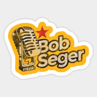 Bob Seger Vintage Sticker